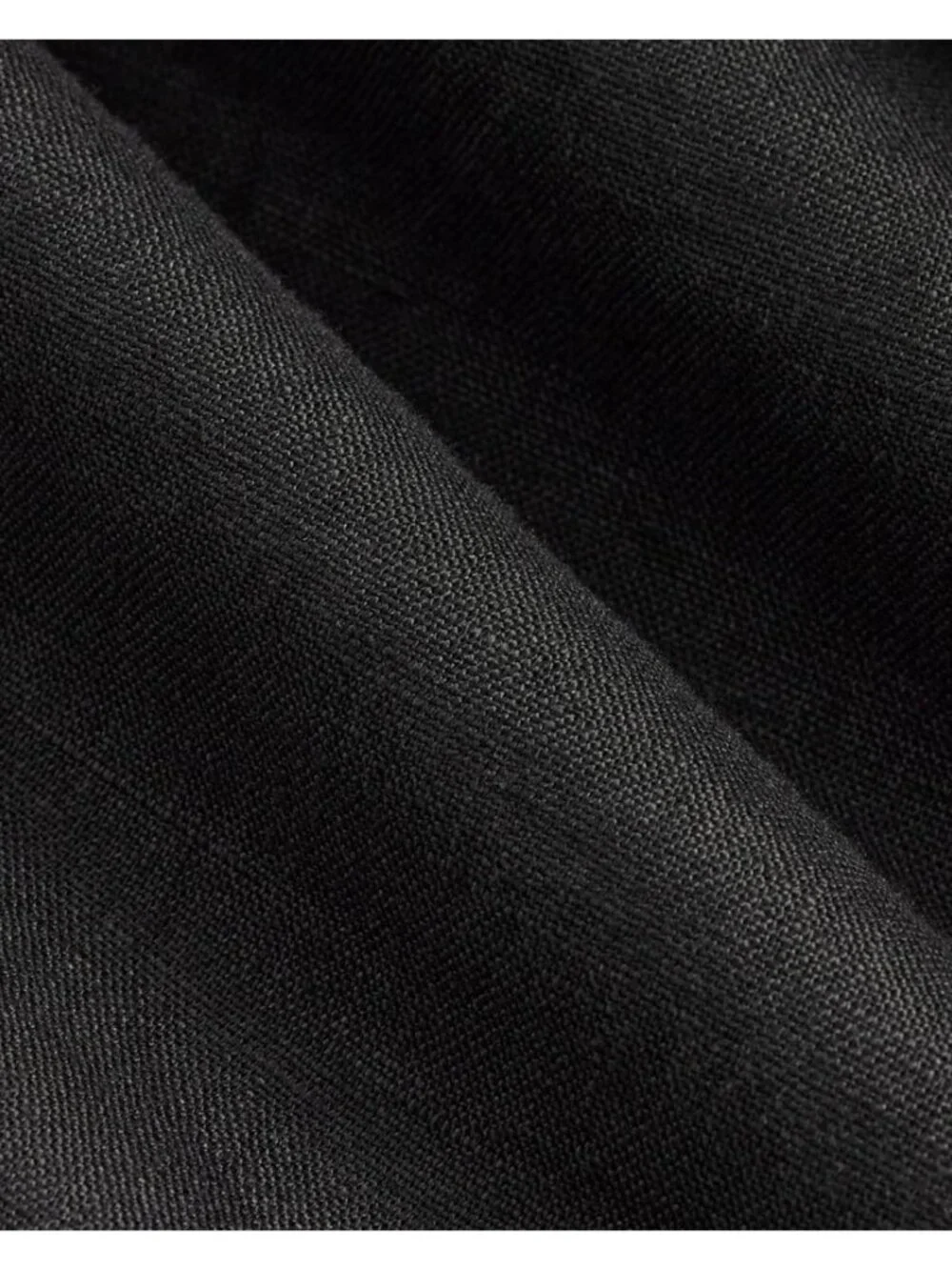 Everlane The Drawstring Pants in Linen in Black XXLarge New Womens Trousers